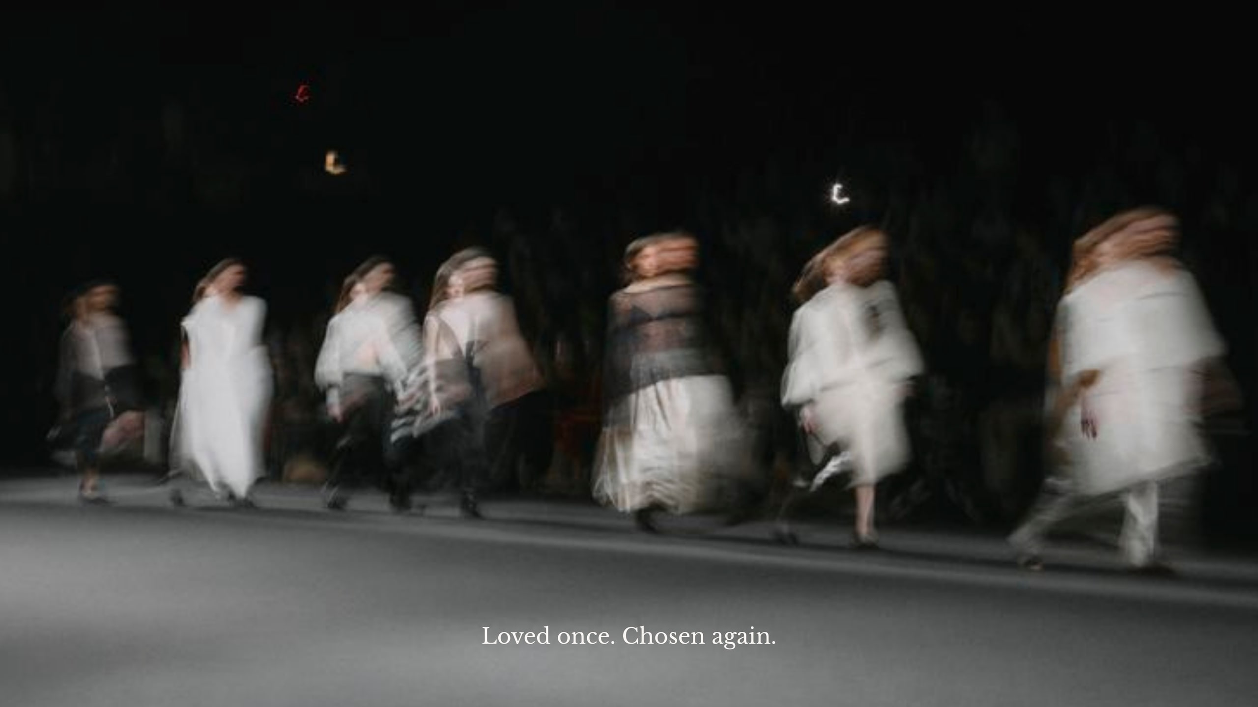 Loved once. Chosen again.